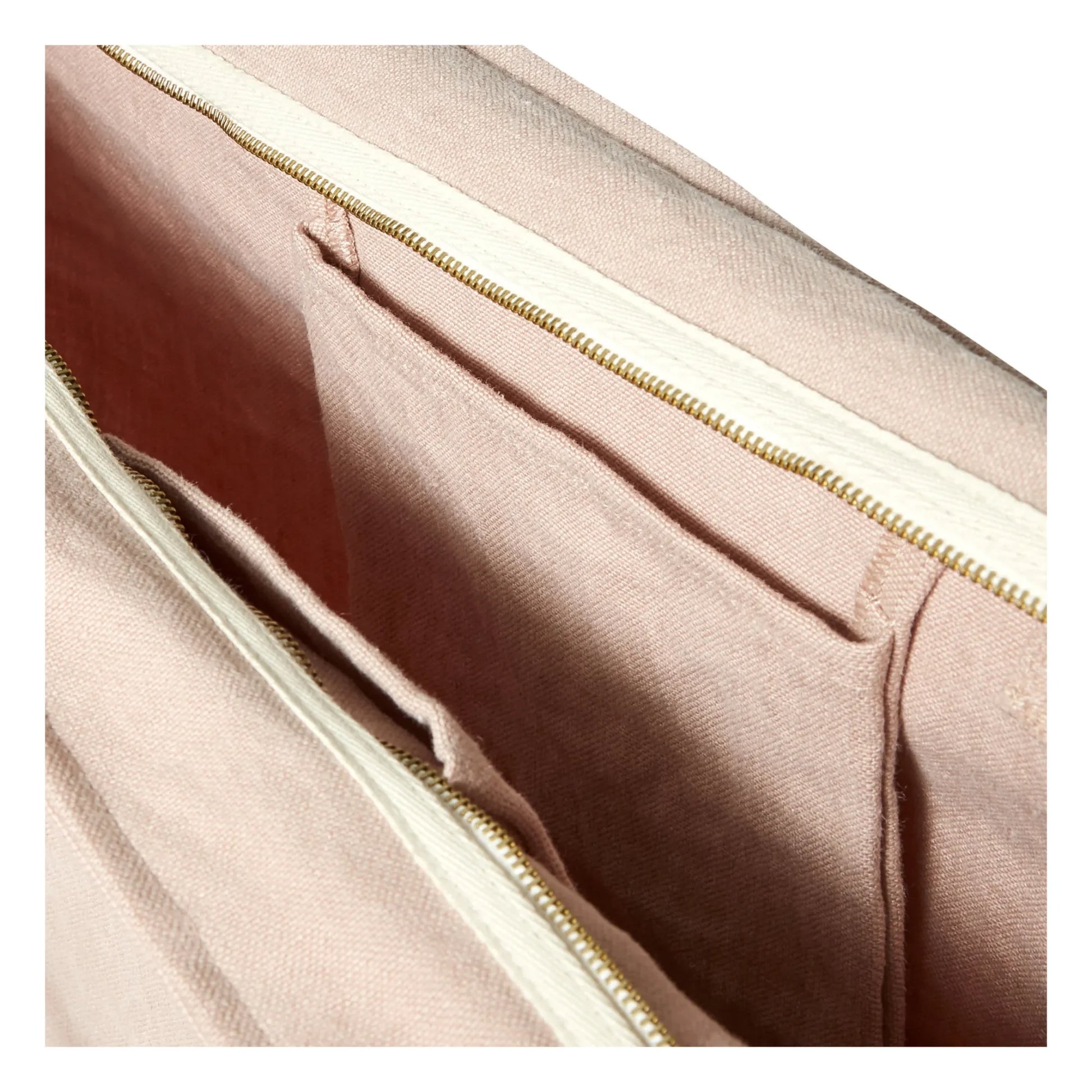 Adorna - Caroline Linen Weekend Bag | Powder pink