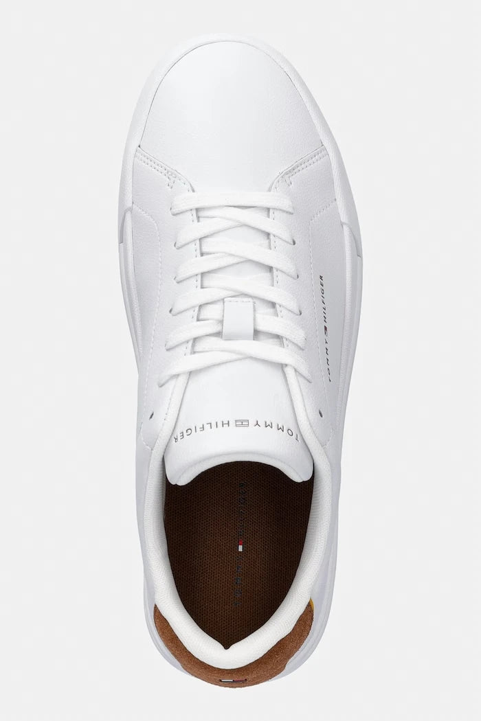 Tommy Hilfiger TH COURT LTH DETAIL Erkek Deri Spor Ayakkabı
