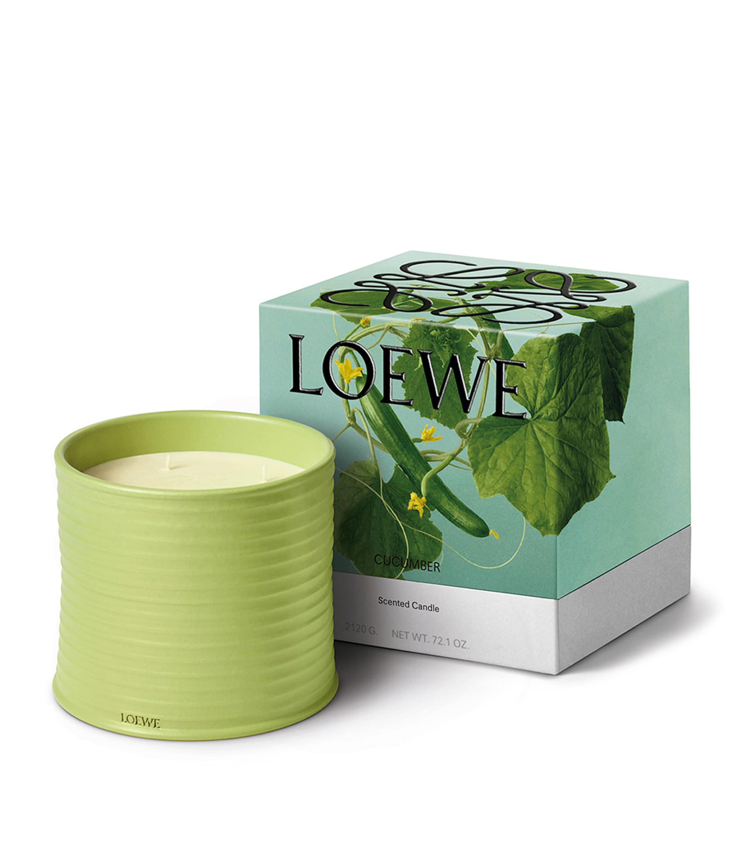 Large Cucumber Scented Candle