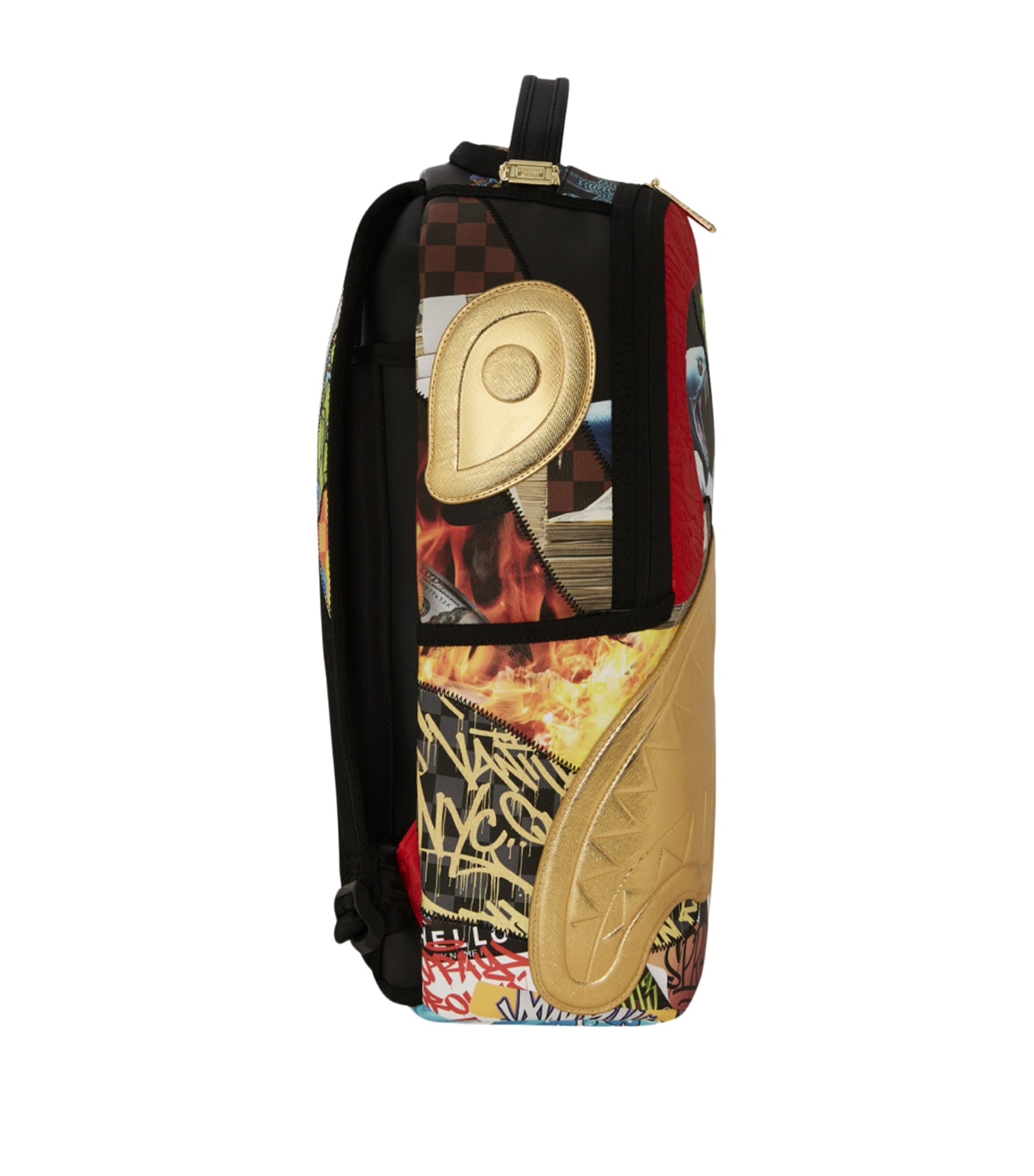 Sprayground 15-Year Anniversary Golden Backpack