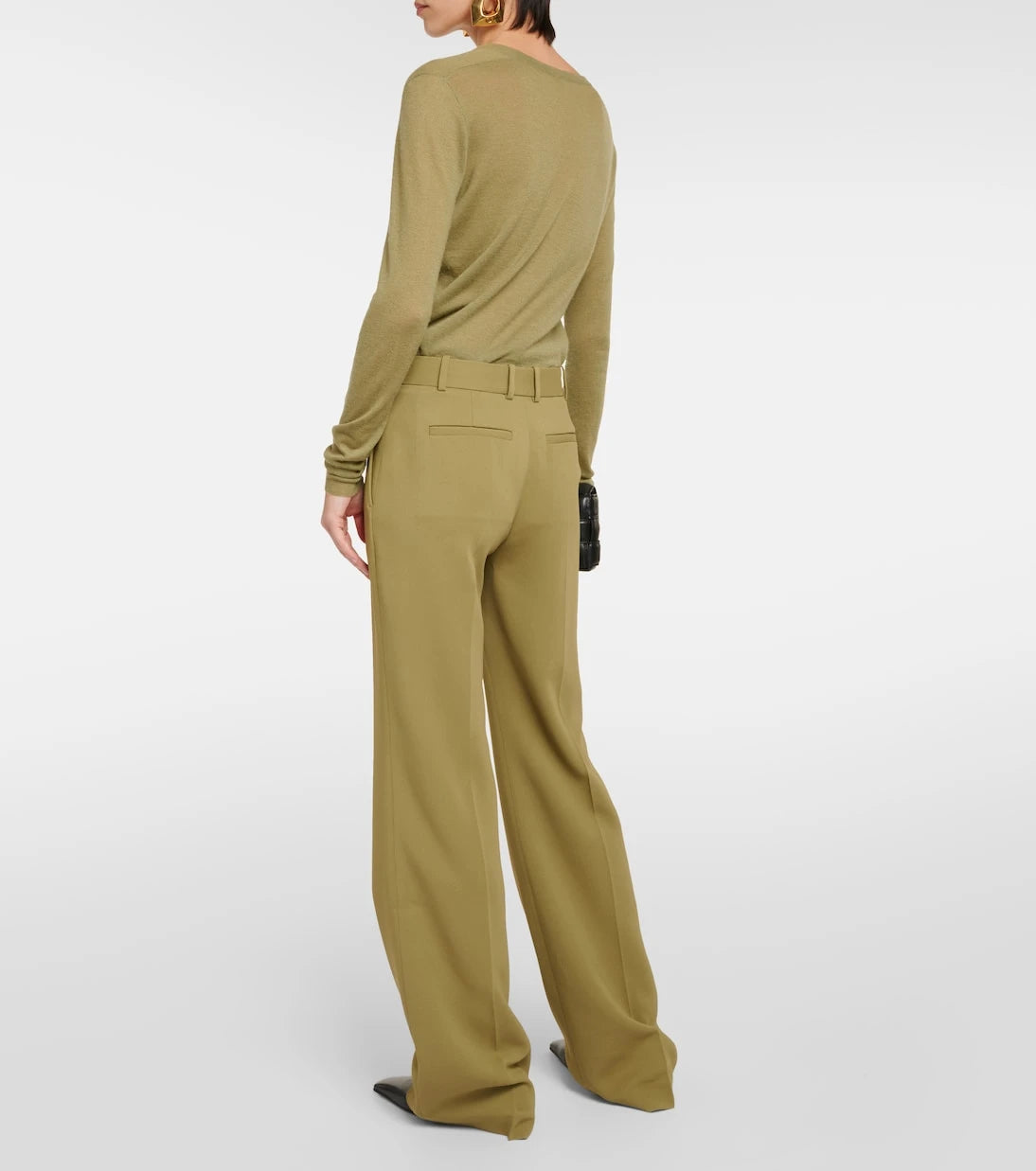 Joseph - Morissey mid-rise cady flared pants