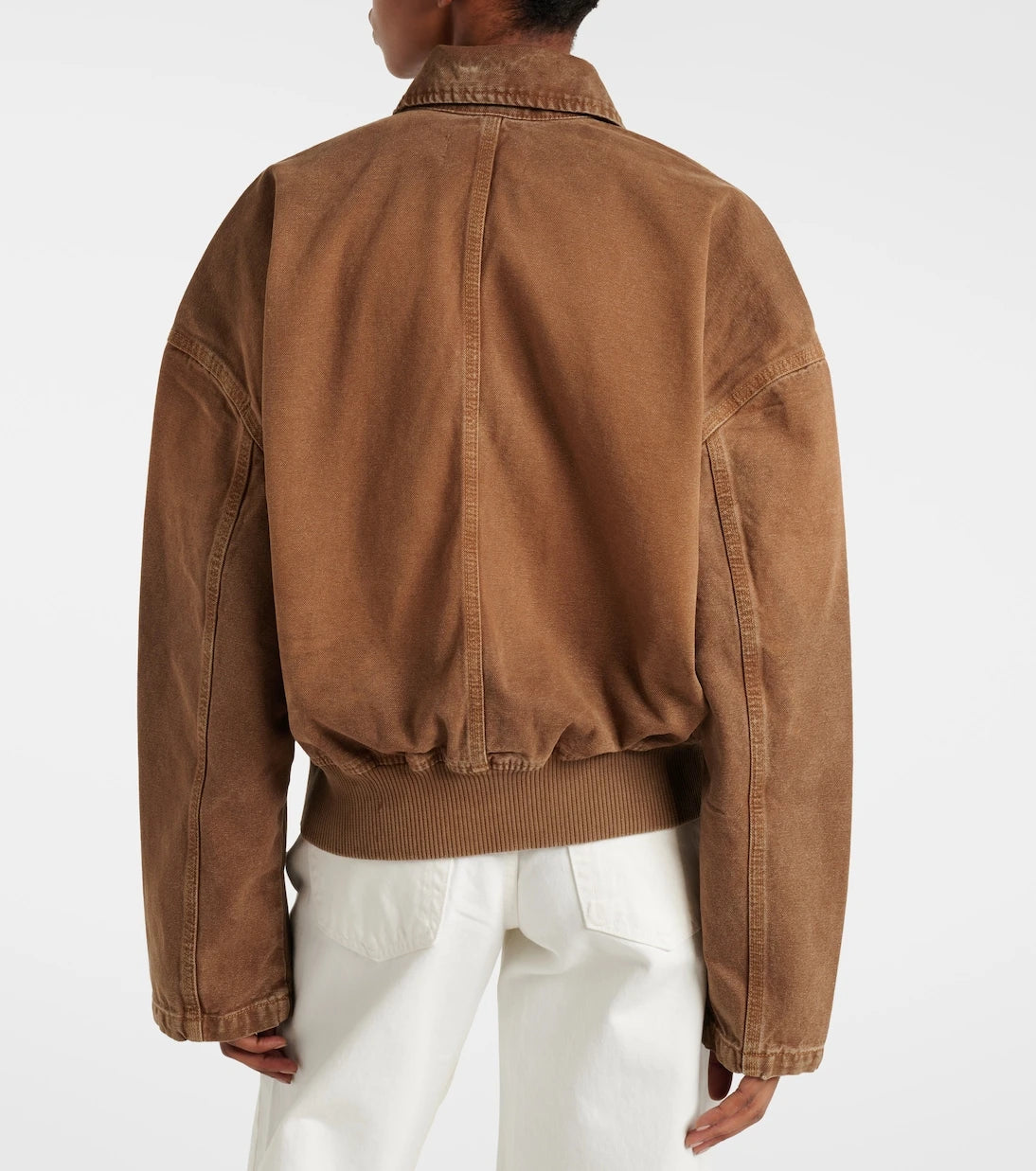 Slvrlake - Harlem cotton canvas bomber jacket