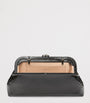 Skylar Snake-Embossed Leather Clutch Bag