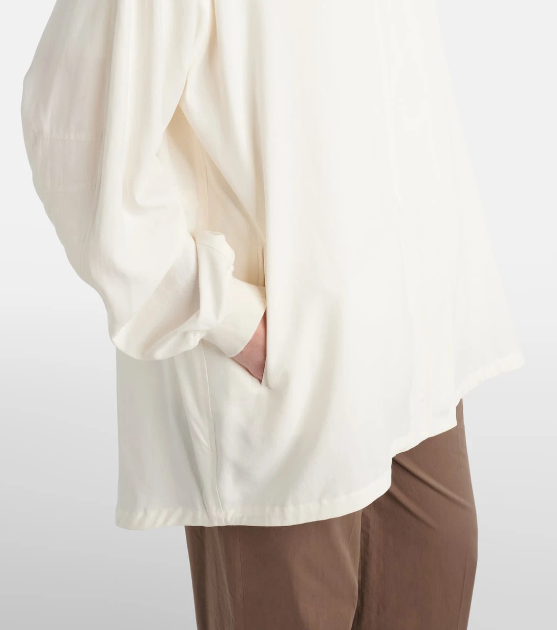 The Row - Kemetina silk raincoat