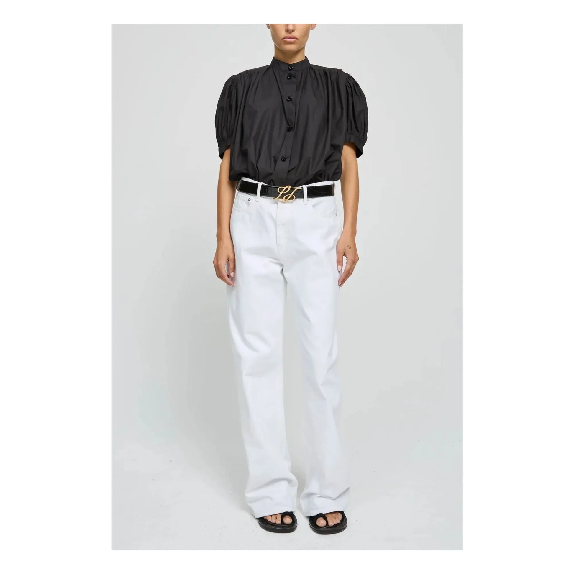 Laurence Bras - Ajmer Cotton blouse | Black
