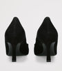 Roger Vivier Black Suede Trompette Pumps 70