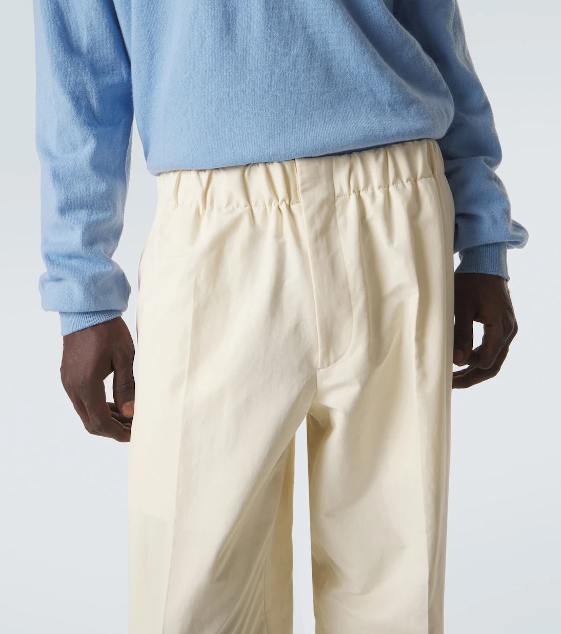 Jil Sander - Cotton tapered pants