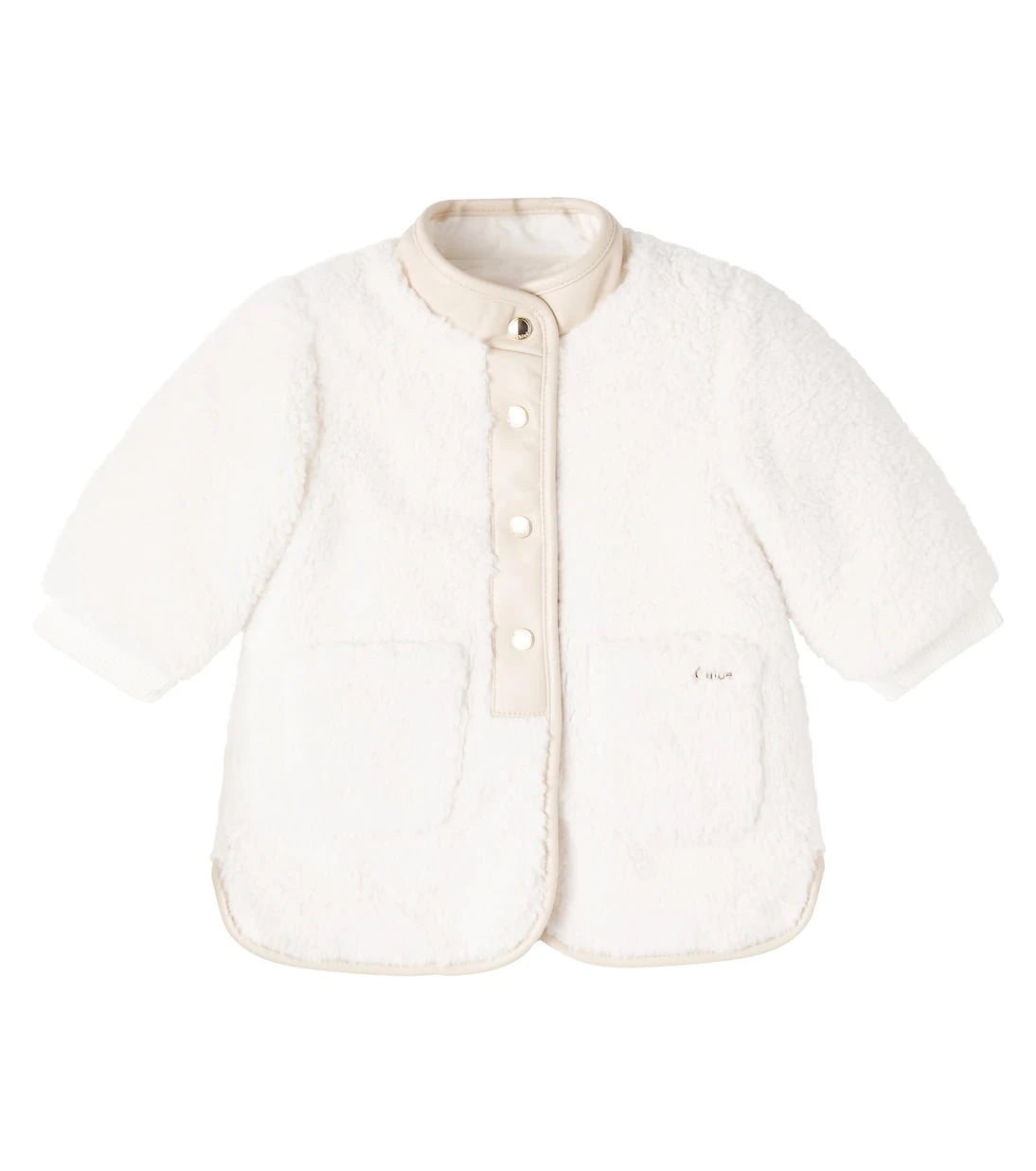 Chloé Kids - Bebek peluş ceket