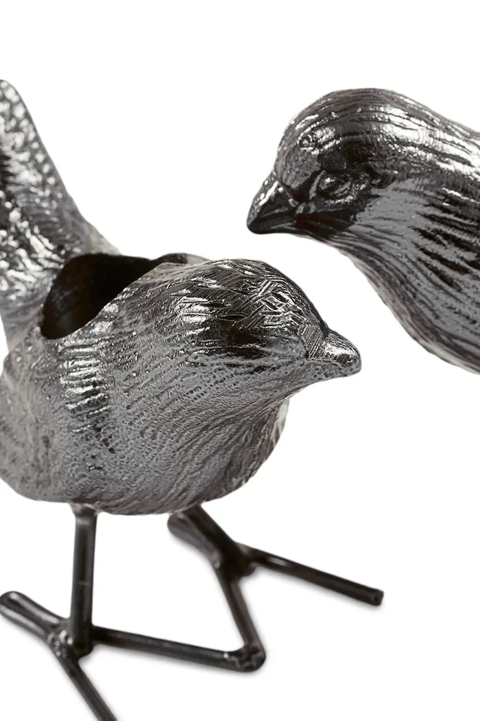 POLSPOTTEN flock of birds mumluk seti 12,5 x 5 x 7 cm (2 adet)