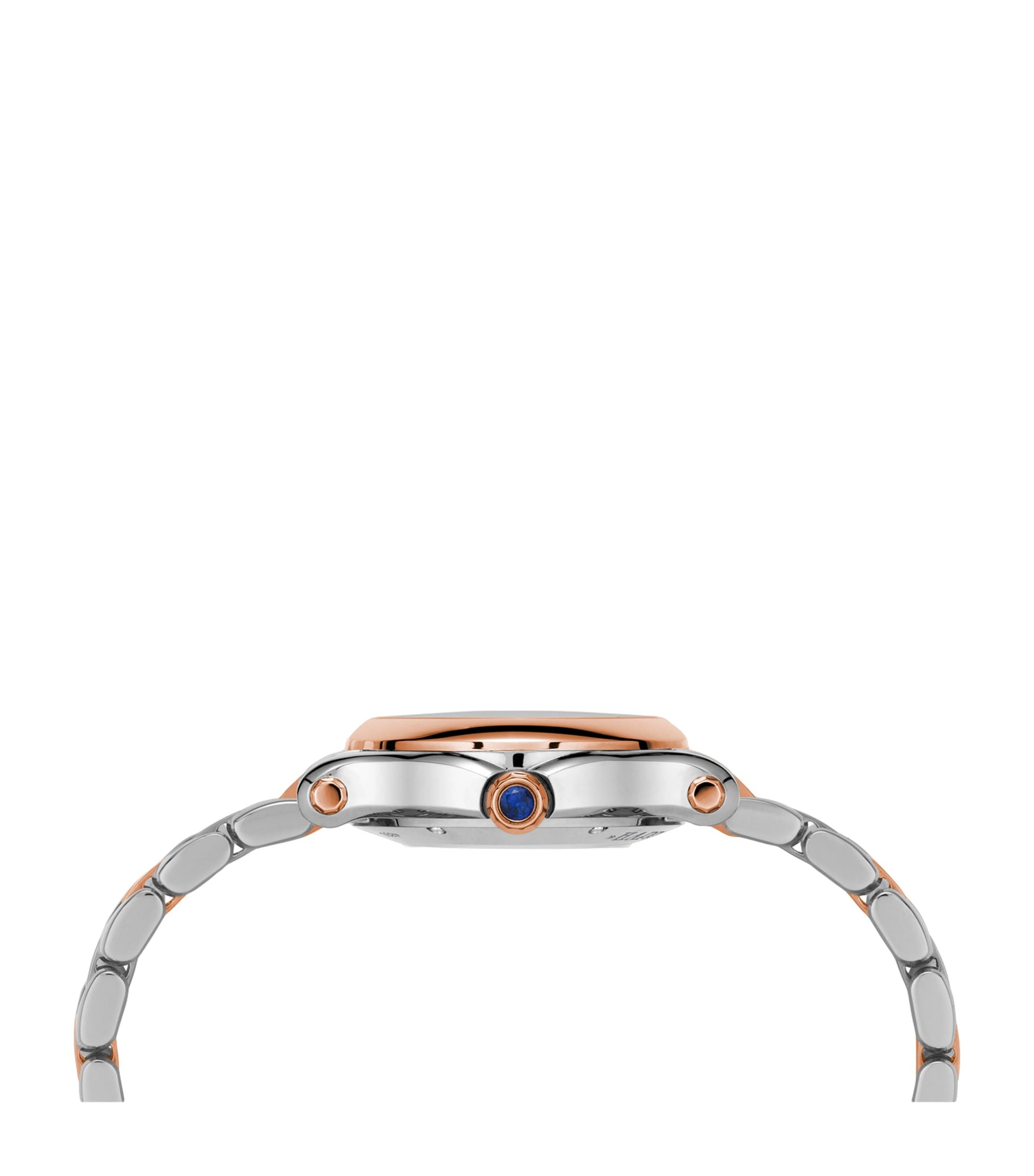 Rose Gold and Stainless Steel Happy Sport Automatic Watch 33mm