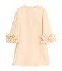 Valentino Nude Crepe Couture Mini Dress