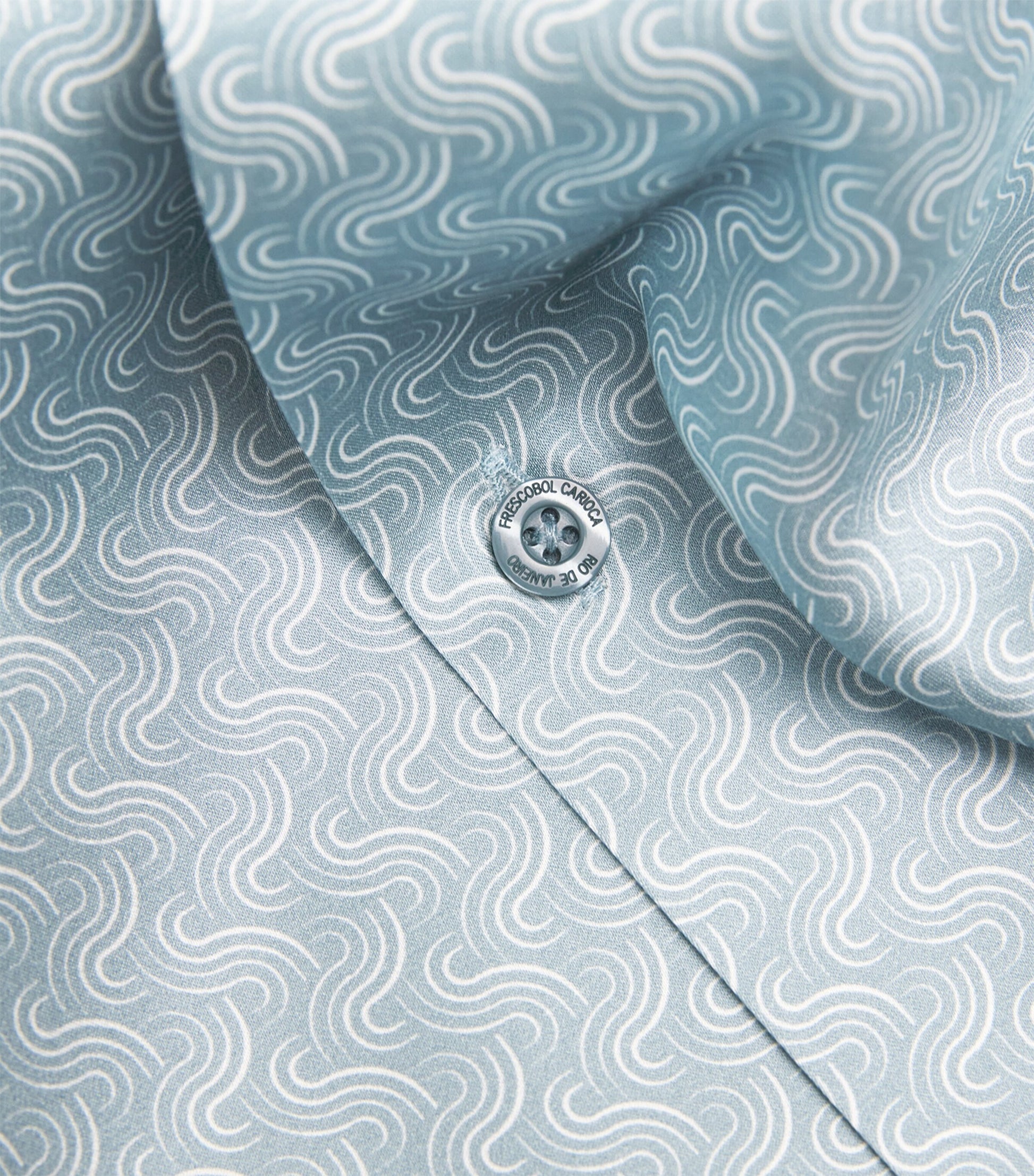 Frescobol Carioca Silk Printed Roberto Shirt