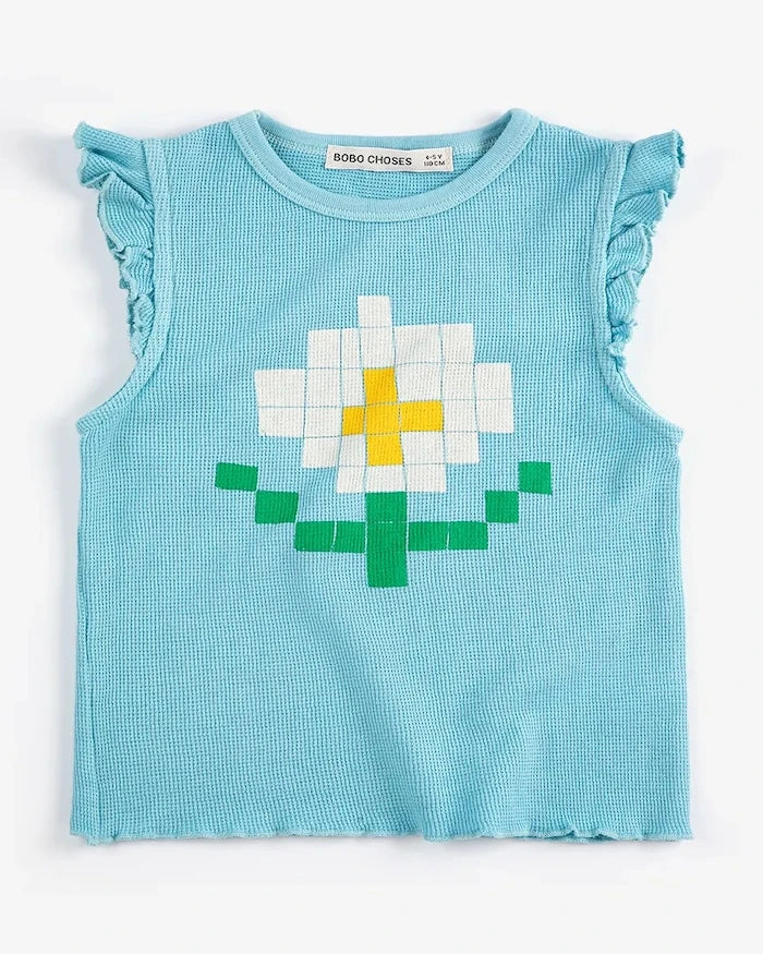 Bobo Choses Pixel Daisy Çocuk Pamuklu Üst