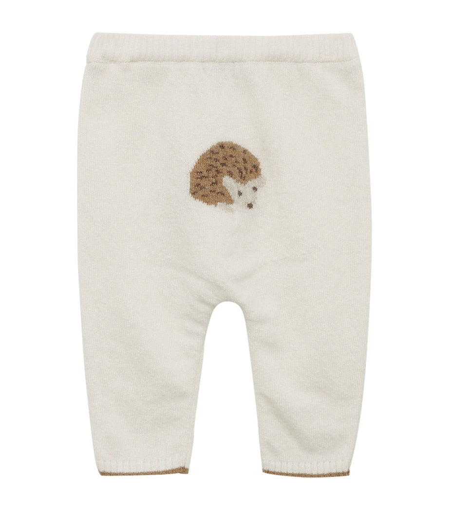 Trotters Wool-Cashmere-Blend Prickles Leggings (0-9 Months)