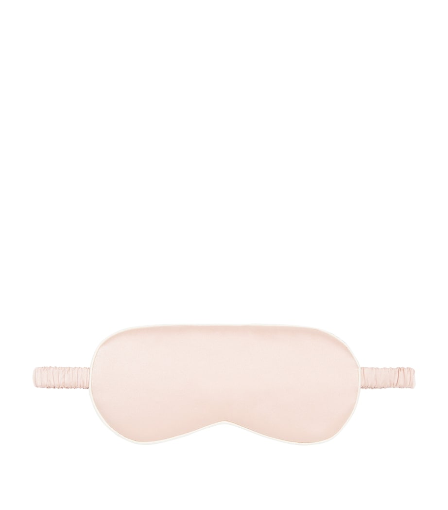 Pink Silk Satin Sleep Mask