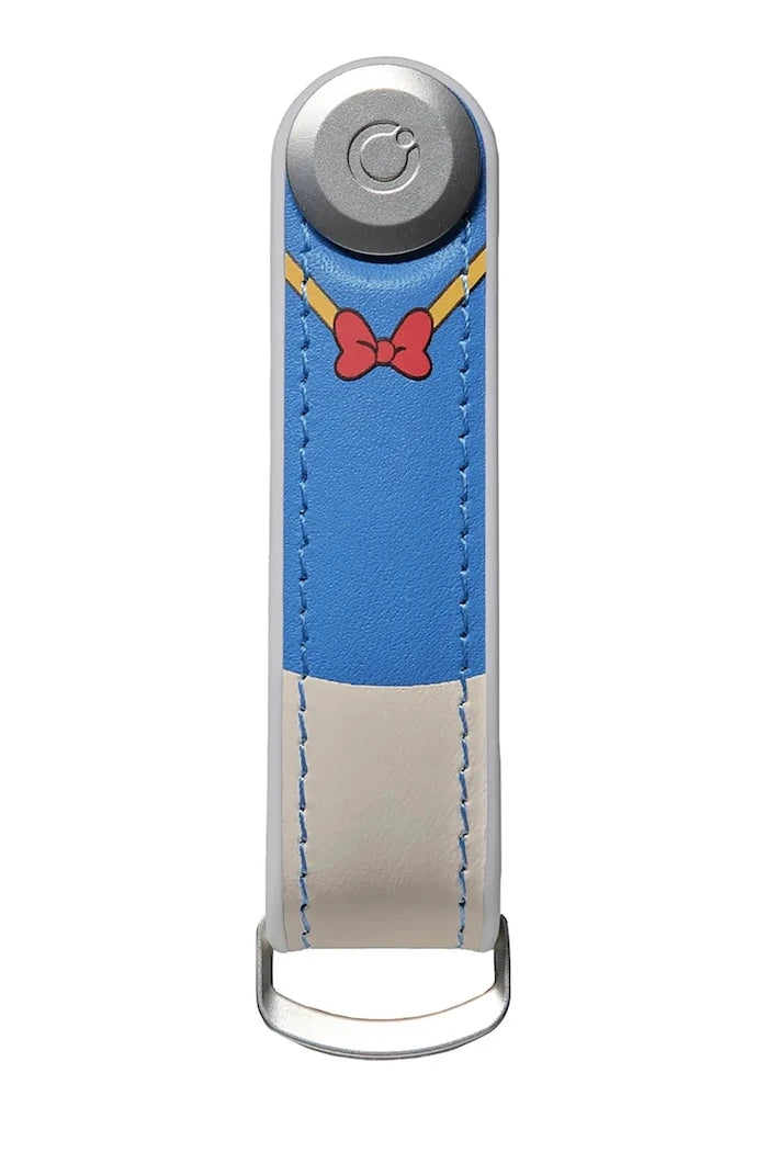 Doğal Deri Anahtarlık Organizeri Donald Duck