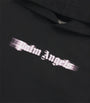 Palm Angels Kids Cotton Blurred Logo Hoodie (4-12 Years)