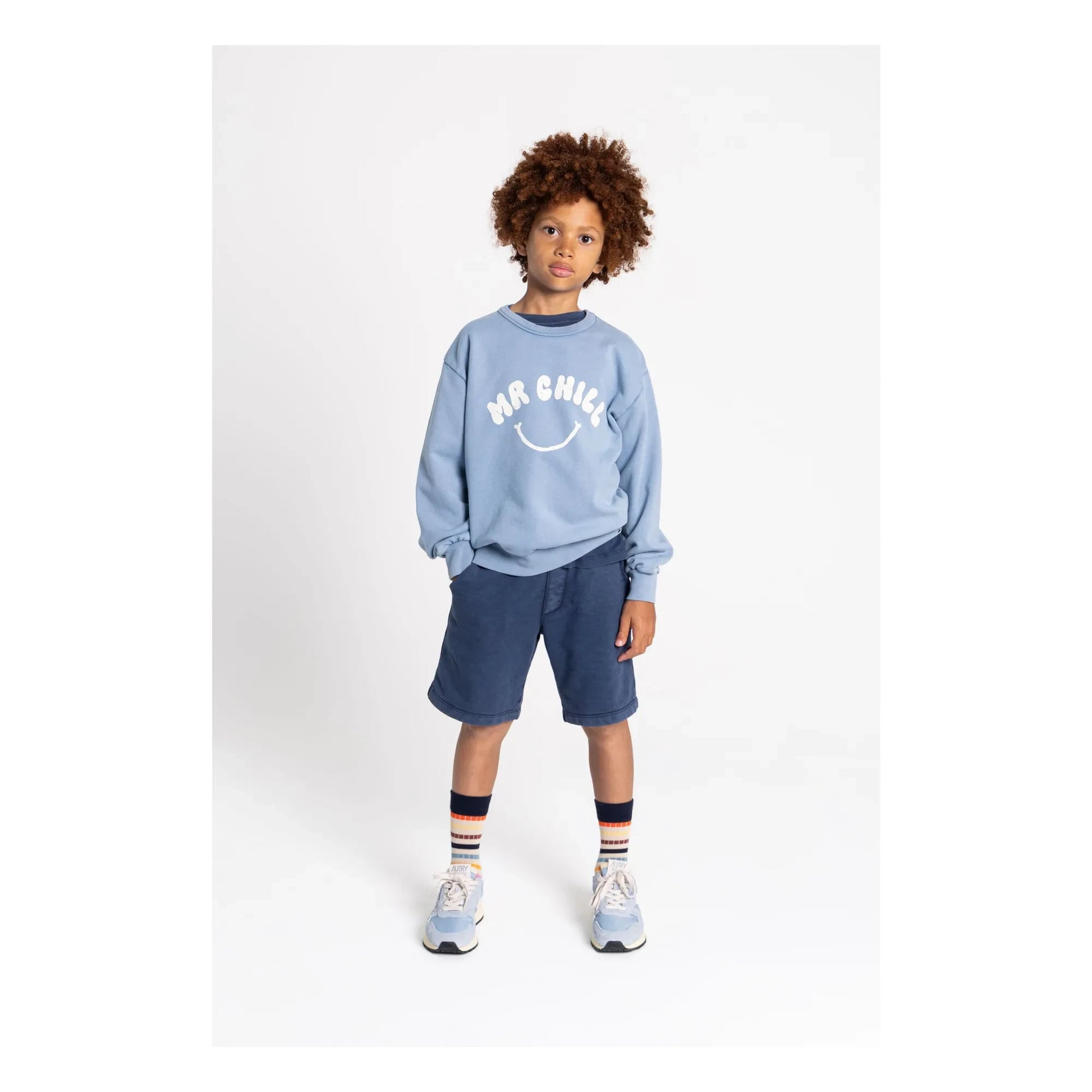Hundred Pieces - Ryde organic cotton sweatshirt | Grey blue
