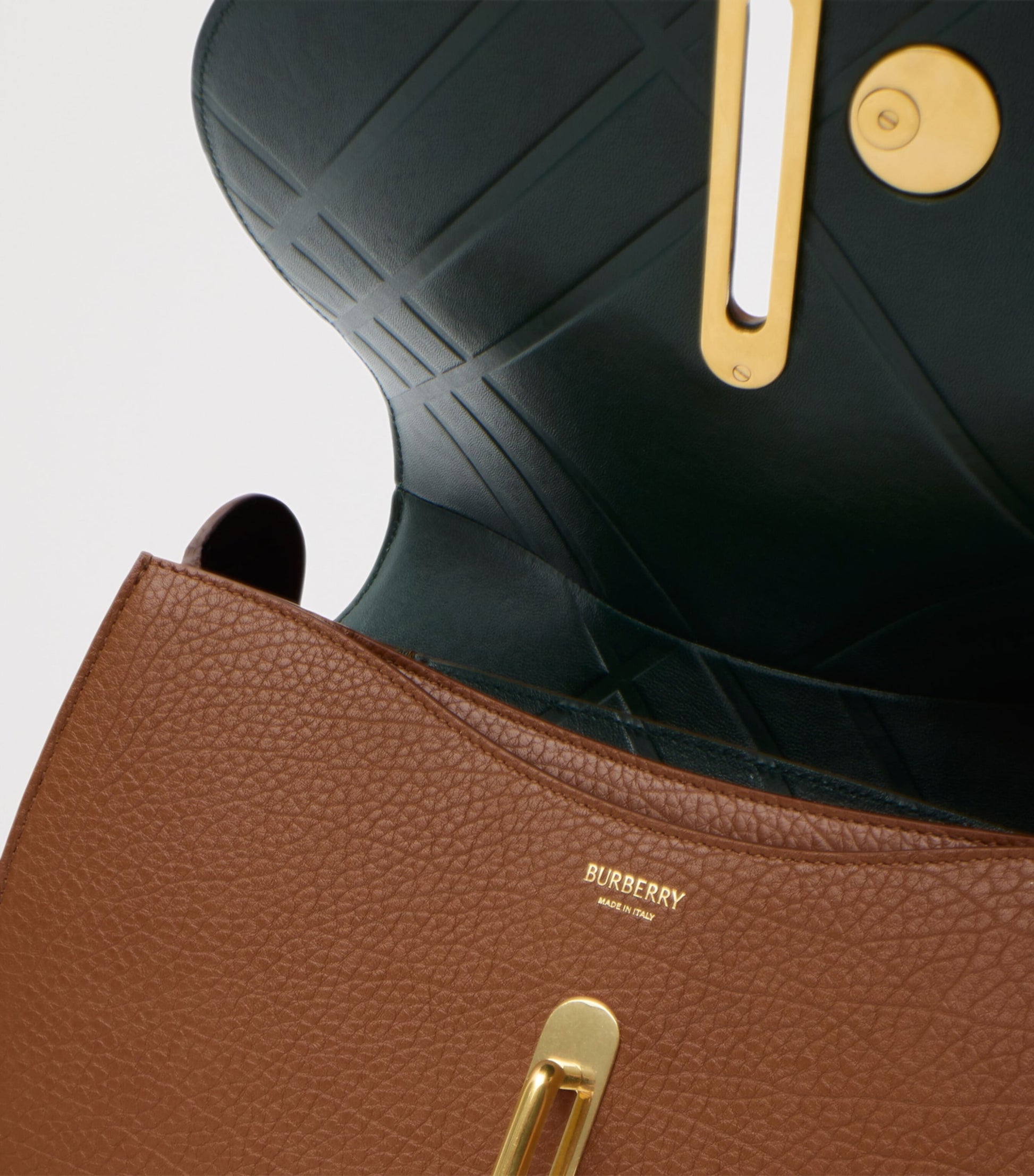 Brown Leather Rocking Horse Bag