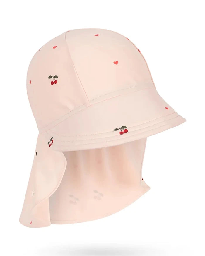 Konges Sløjd çocuk şapka siperlikli MERLE FRILL SUN HAT GRS
