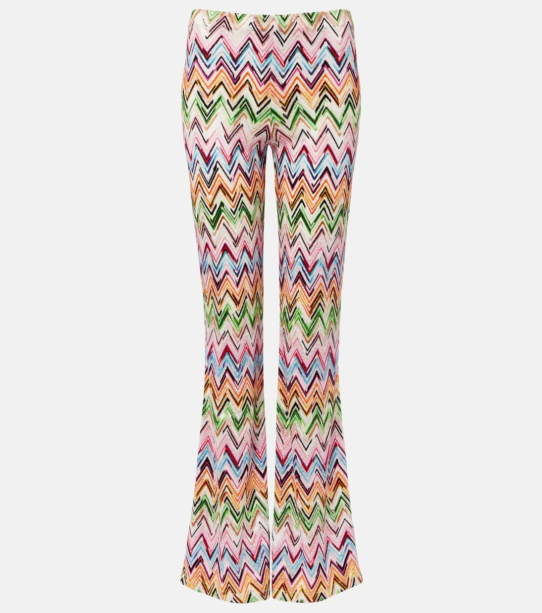 Missoni - Zigzag high-rise flared pants