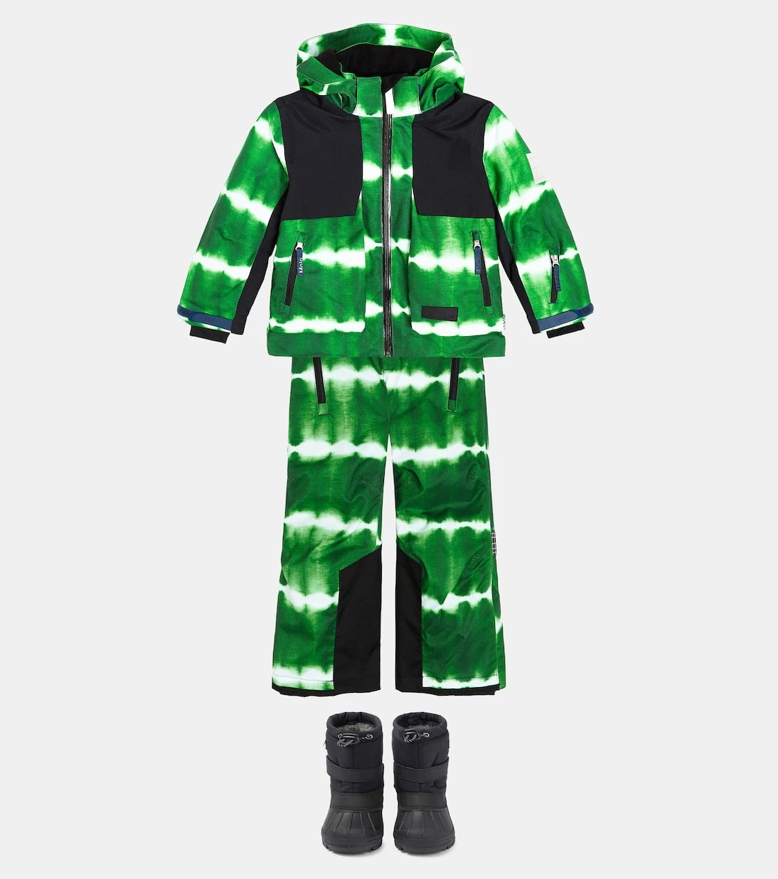 Molo - Alpine tie-dye ski jacket