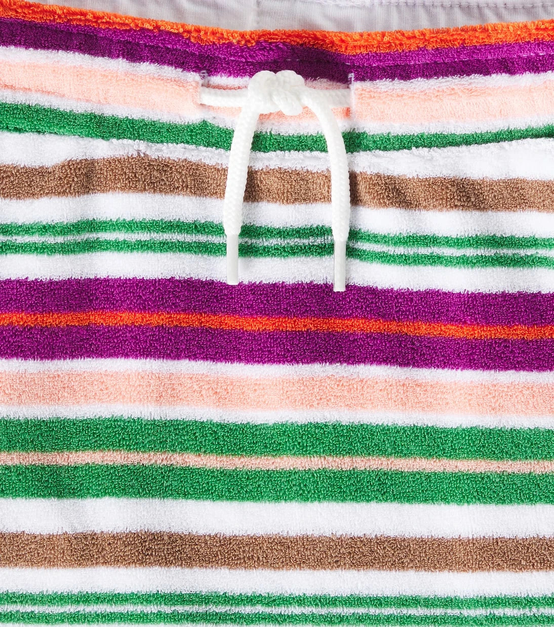 Molo - Bethany striped cotton-blend skirt
