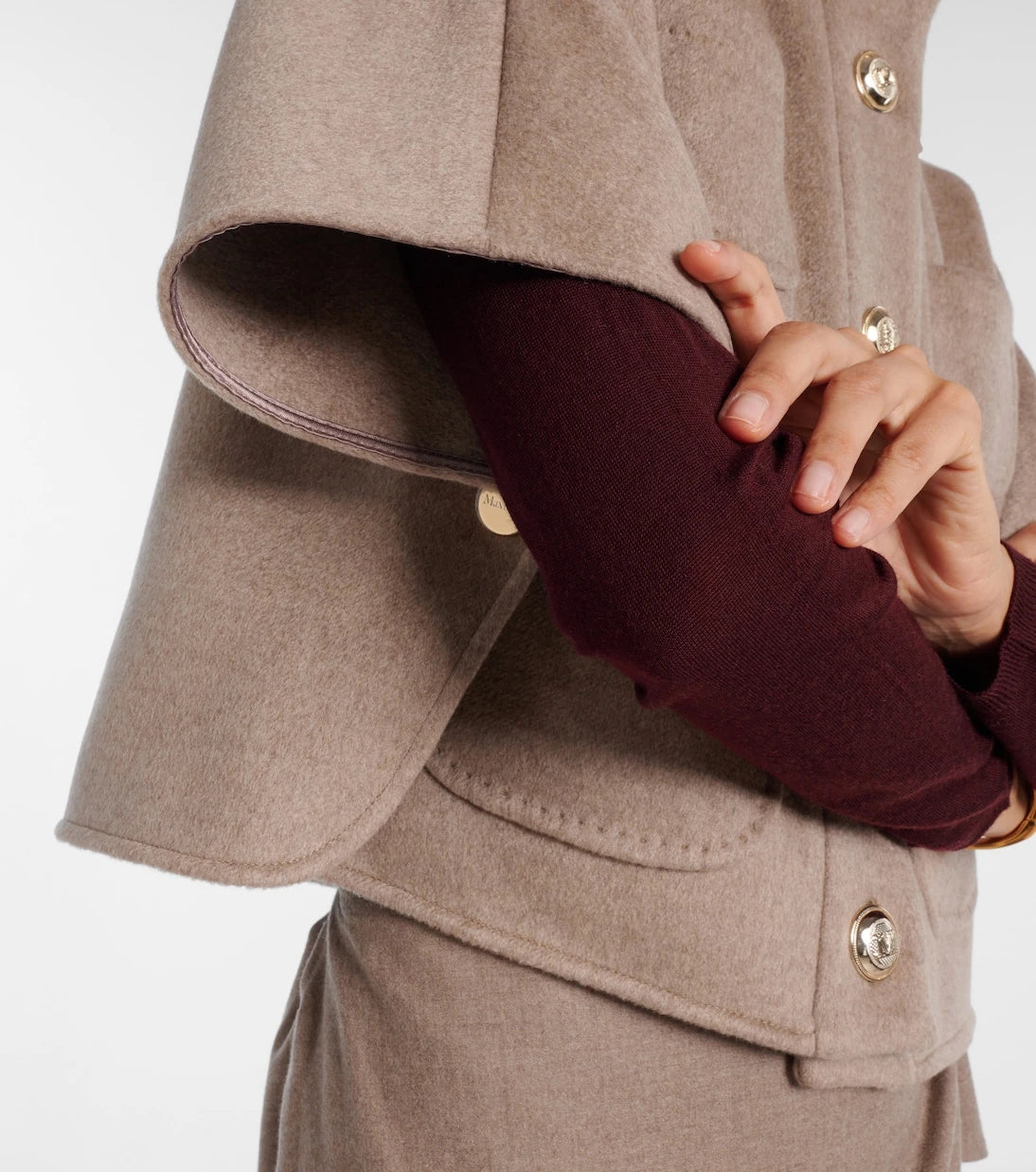 Max Mara - Cashmere cape