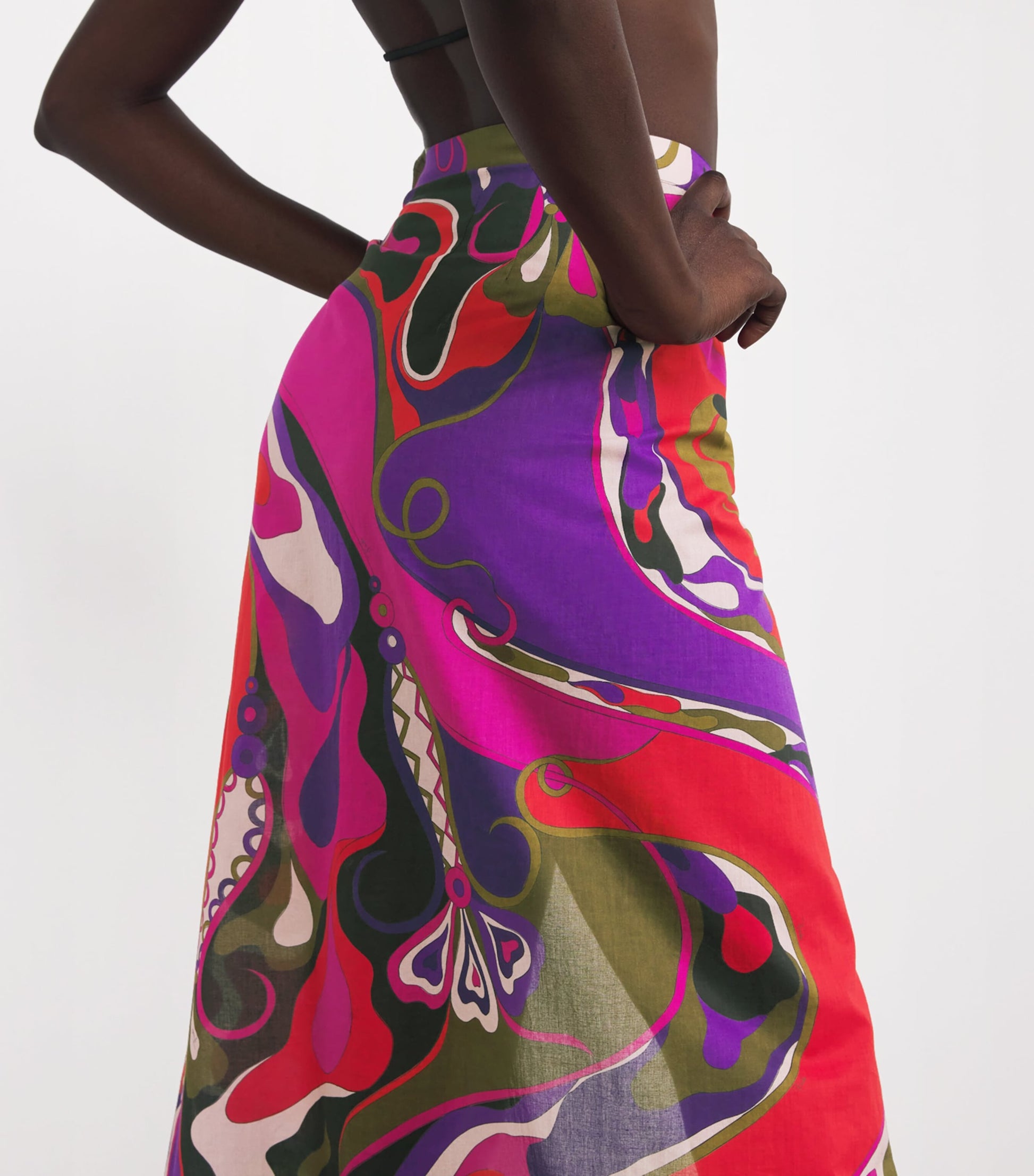 Multi Cotton Tie-Side Pareo