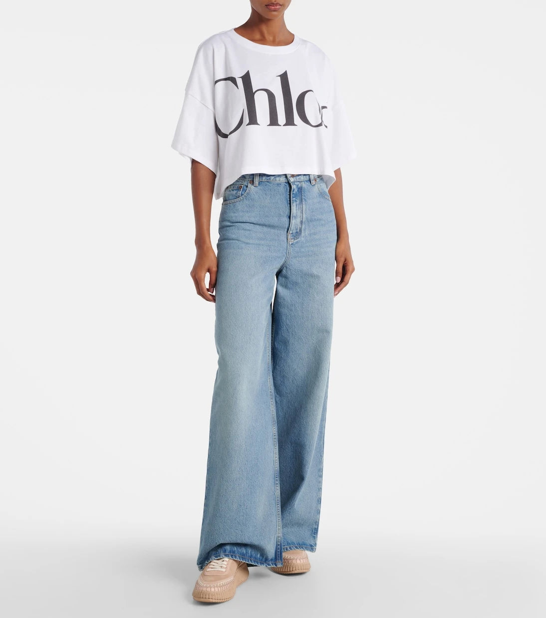 Chloé - Nama suede platform sneakers