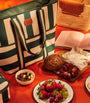 Striped Cooler Tote Bag
