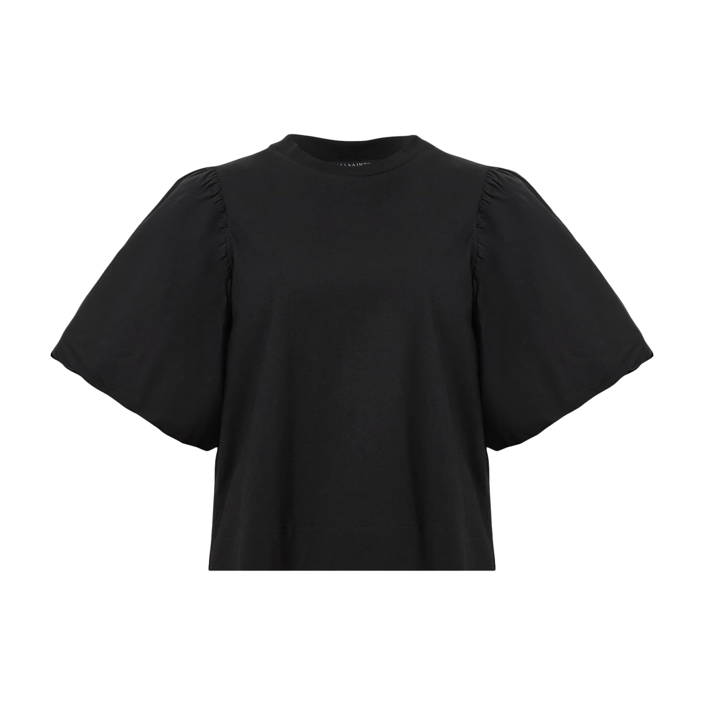 AllSaints Black Organic Cotton Jess T-Shirt