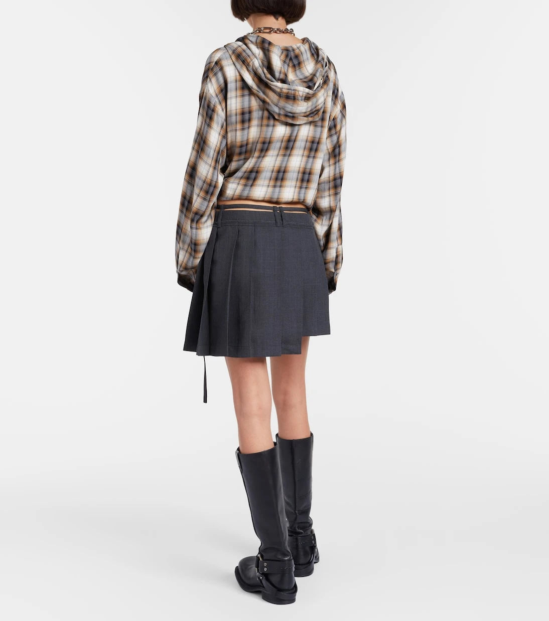 Acne Studios - Asymmetric pleated miniskirt