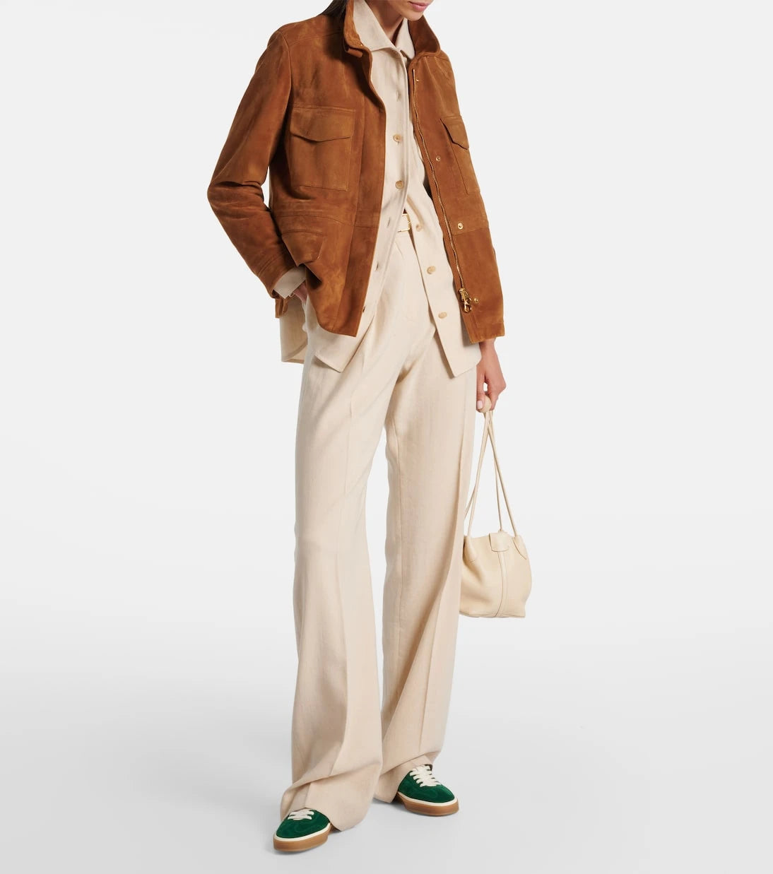 Loro Piana - Tennis Walk suede sneakers
