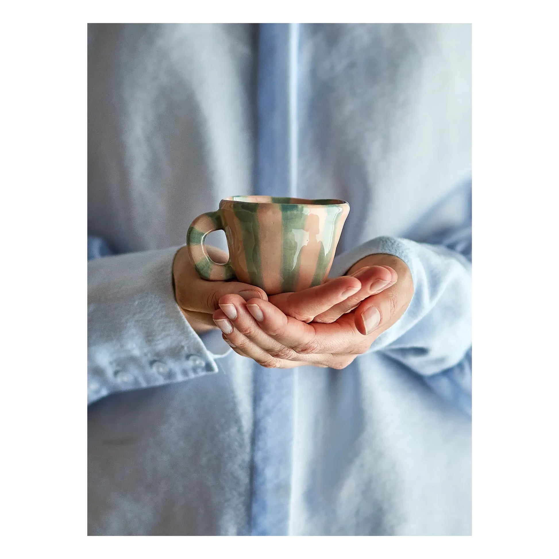 Bloomingville - Stoneware mug Nini | Pink