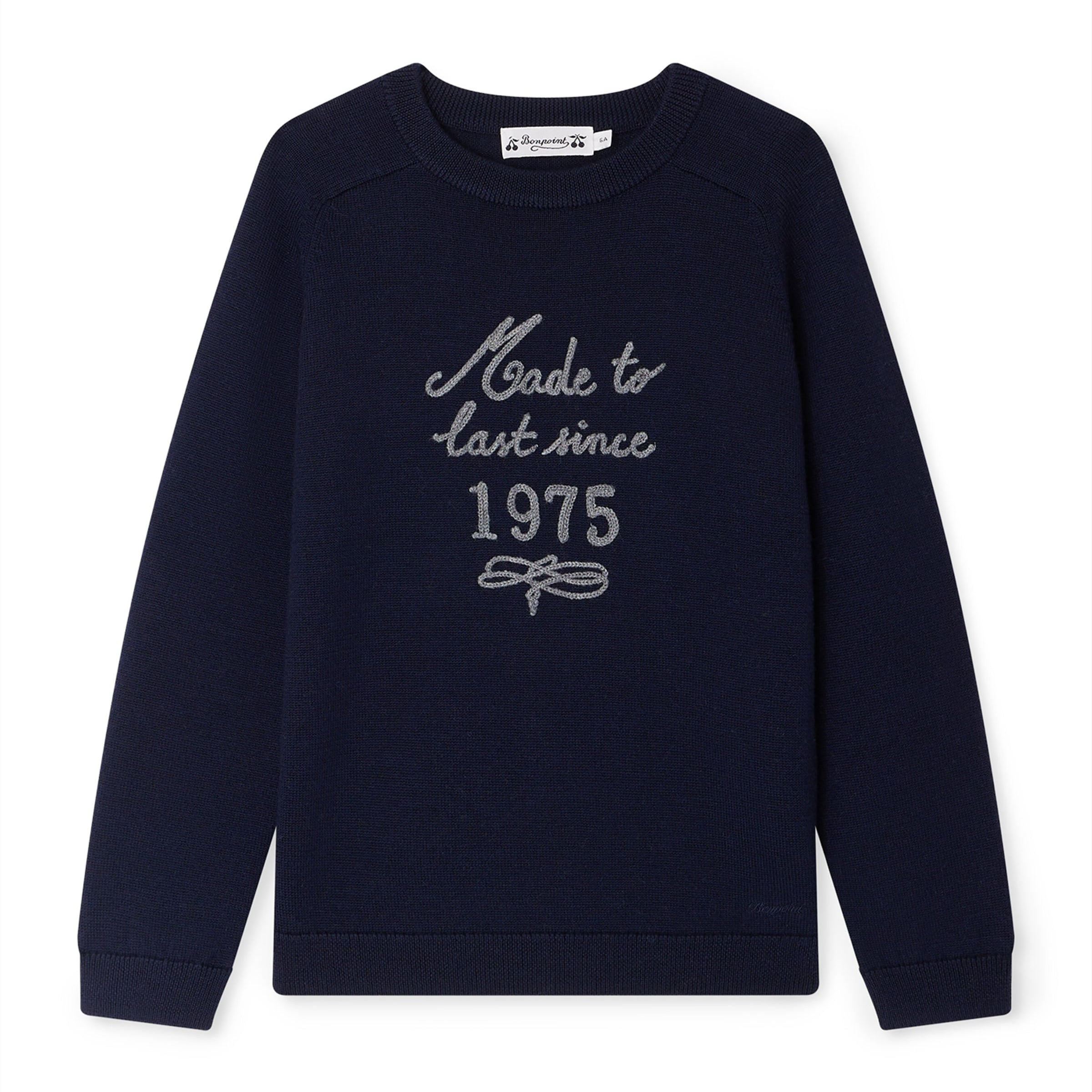 Wool Embroidered Juo Sweater (4-8 Years)