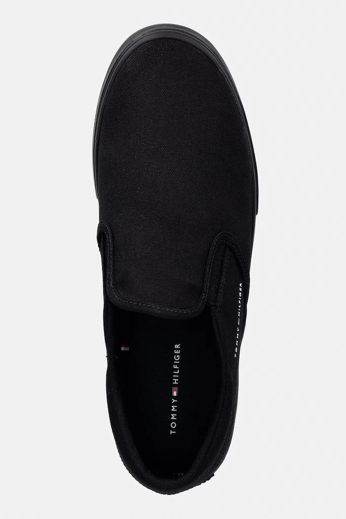 Tommy Hilfiger VULC CORE SLIP ON alçak erkek spor ayakkabı