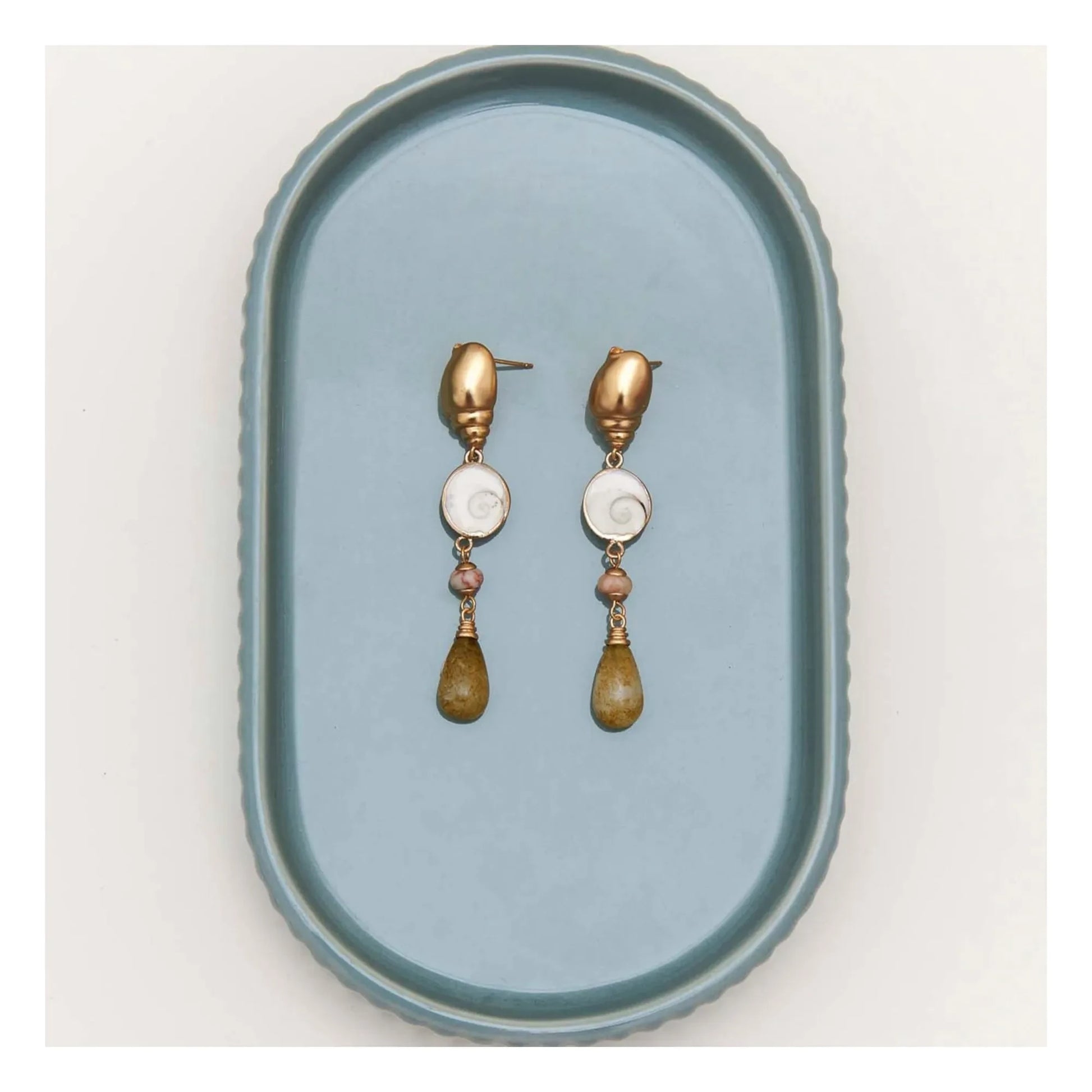 Alhaja - Caracola Earrings | Gold