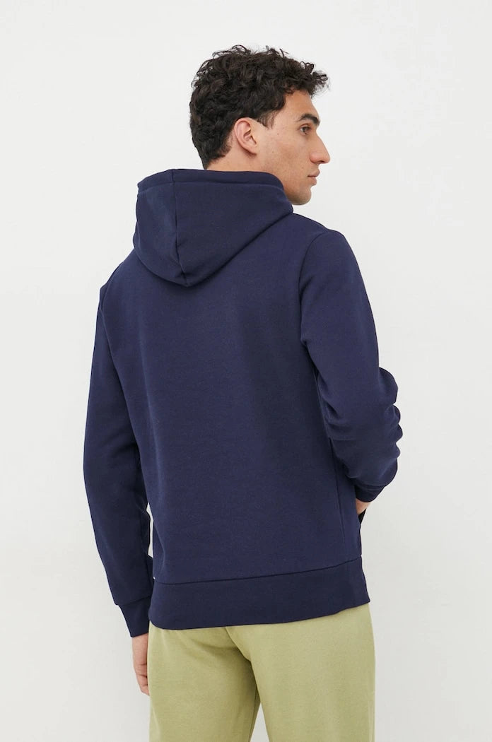 Pamuklu kapüşonlu Lacoste sweatshirt