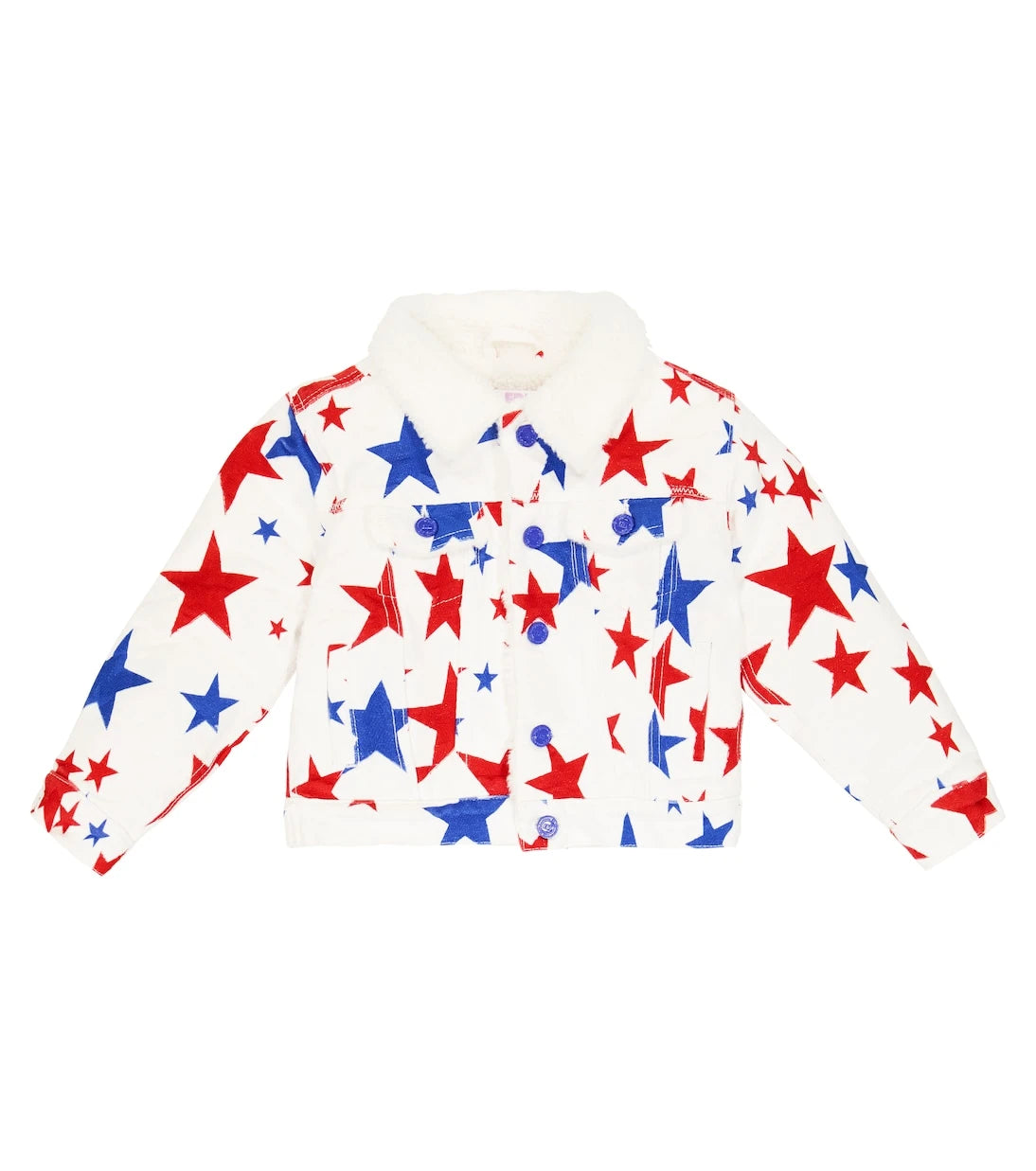 ERL Kids - Printed denim jacket
