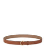 Brown Small Leather Panthère de Cartier Belt (75cm)