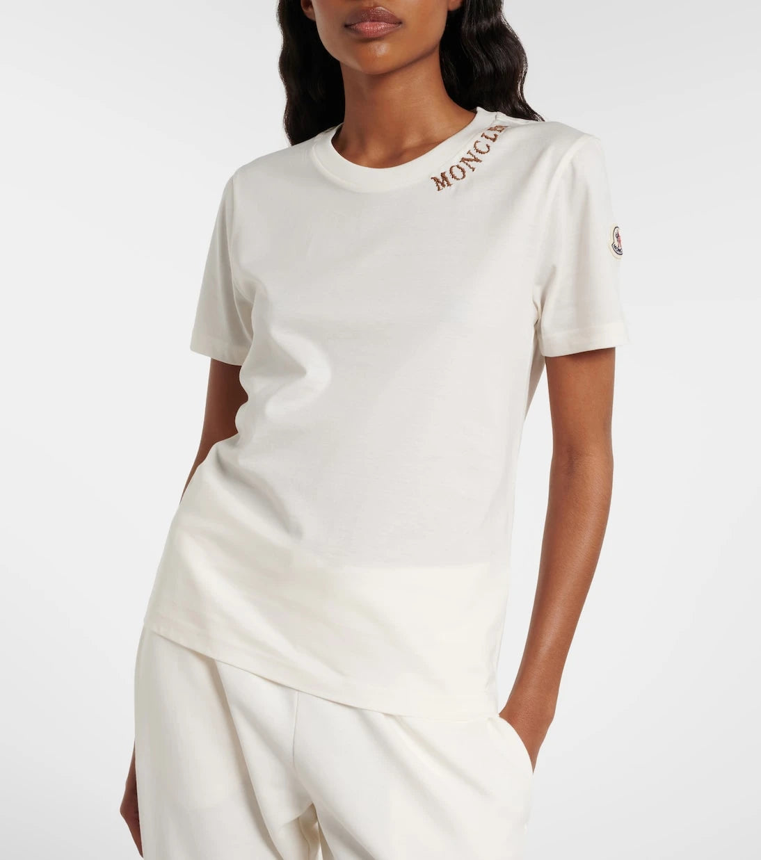 Moncler - Logo cotton T-shirt