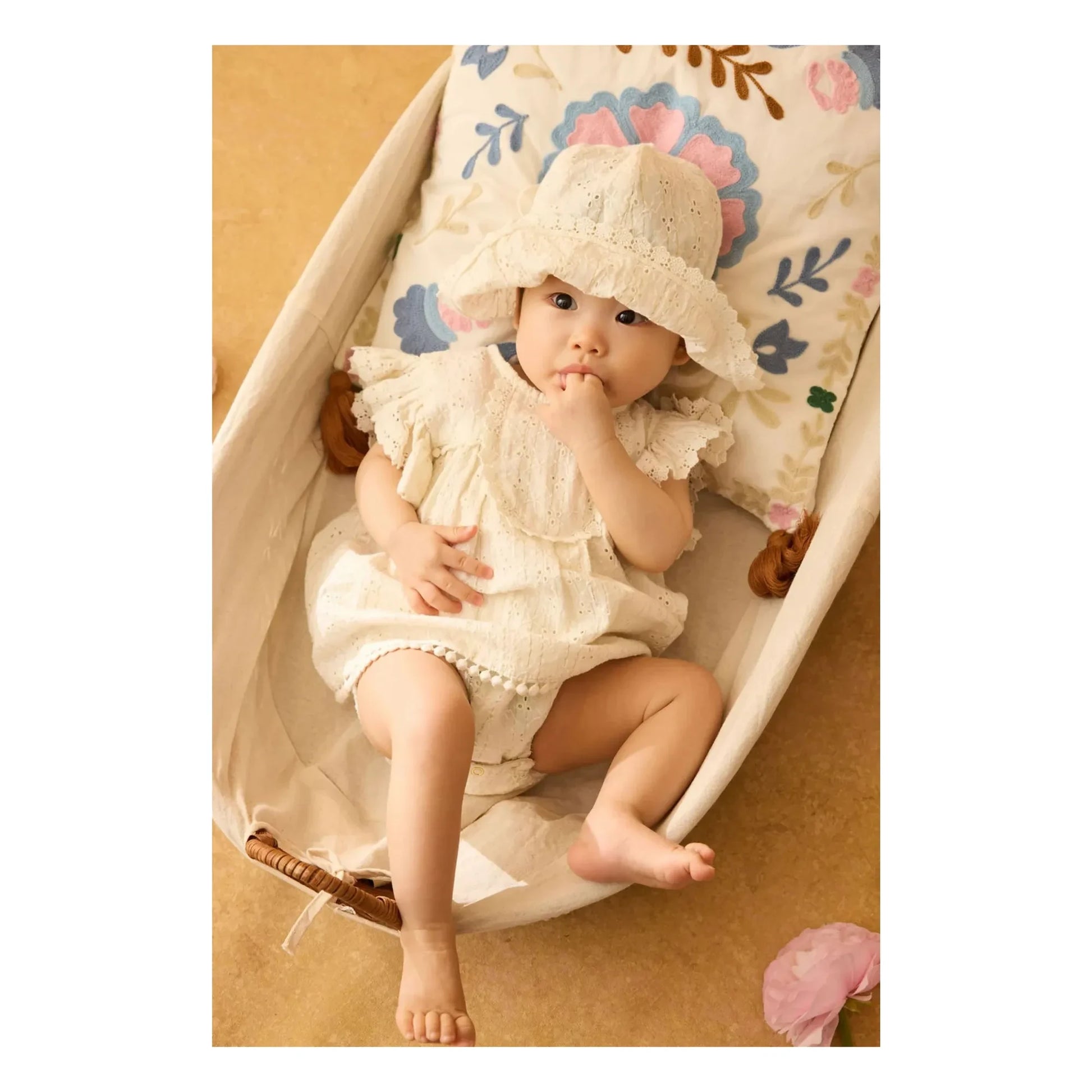Louise Misha - Lulla romper | Ecru