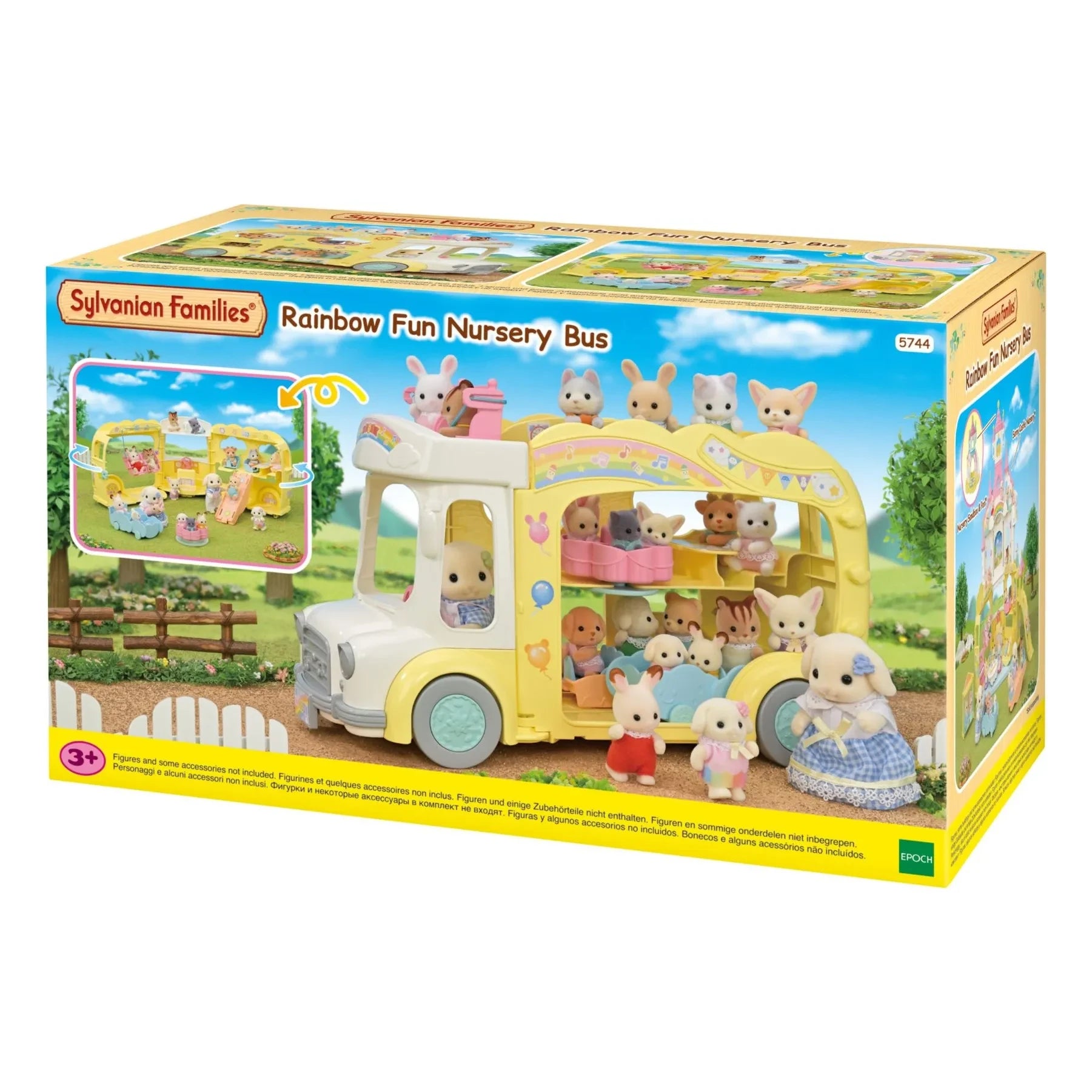 Sylvanian Families - The bus and its playground
