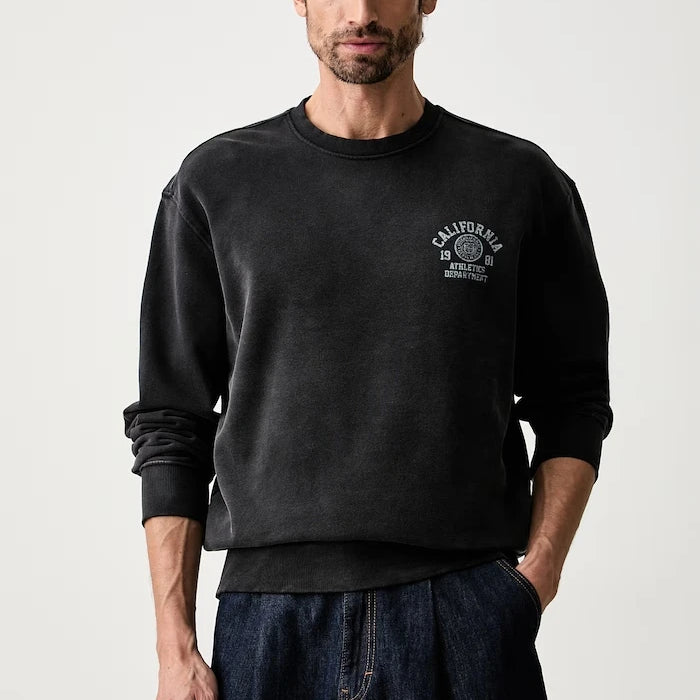 Guess Jeans erkek pamuklu sweatshirt