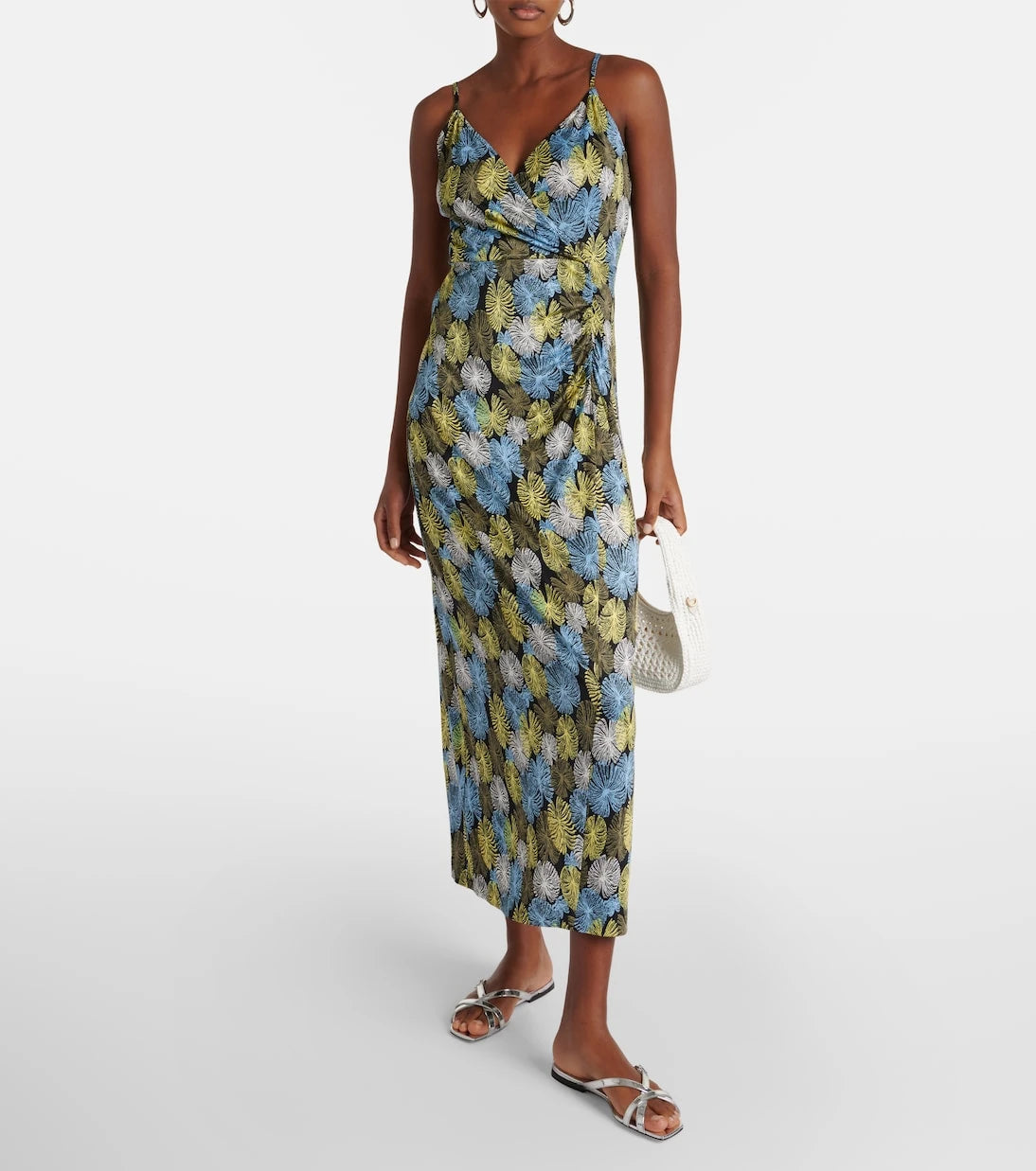 Diane von Furstenberg - Saavya printed jersey maxi dress