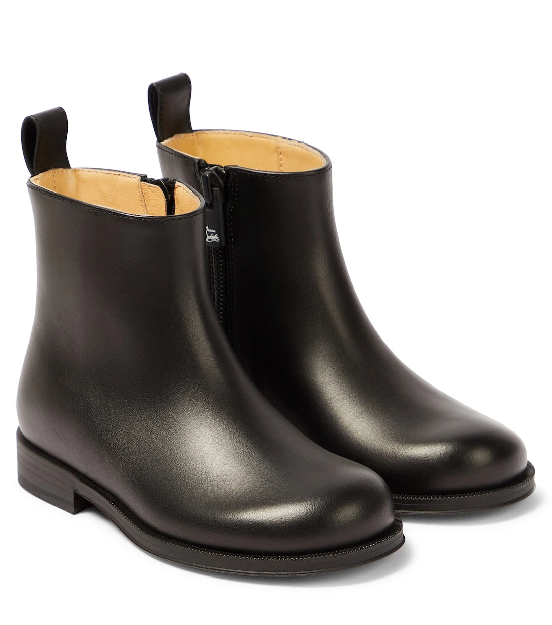 Christian Louboutin Kids - Bootynou leather ankle boots