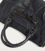 Balenciaga Black Small Leather Le City Top-Handle Bag