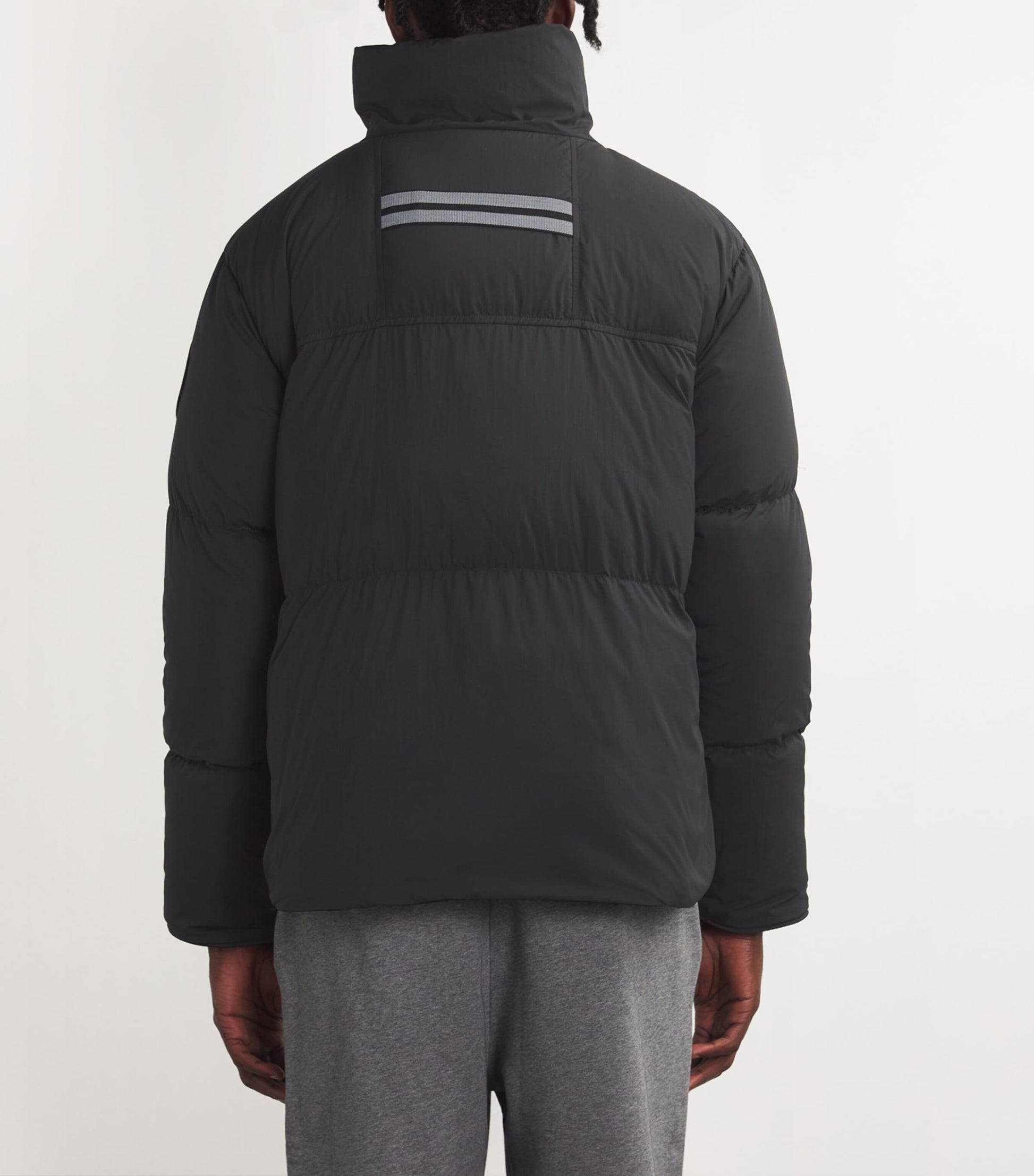 Black Down Lawrence Puffer Jacket