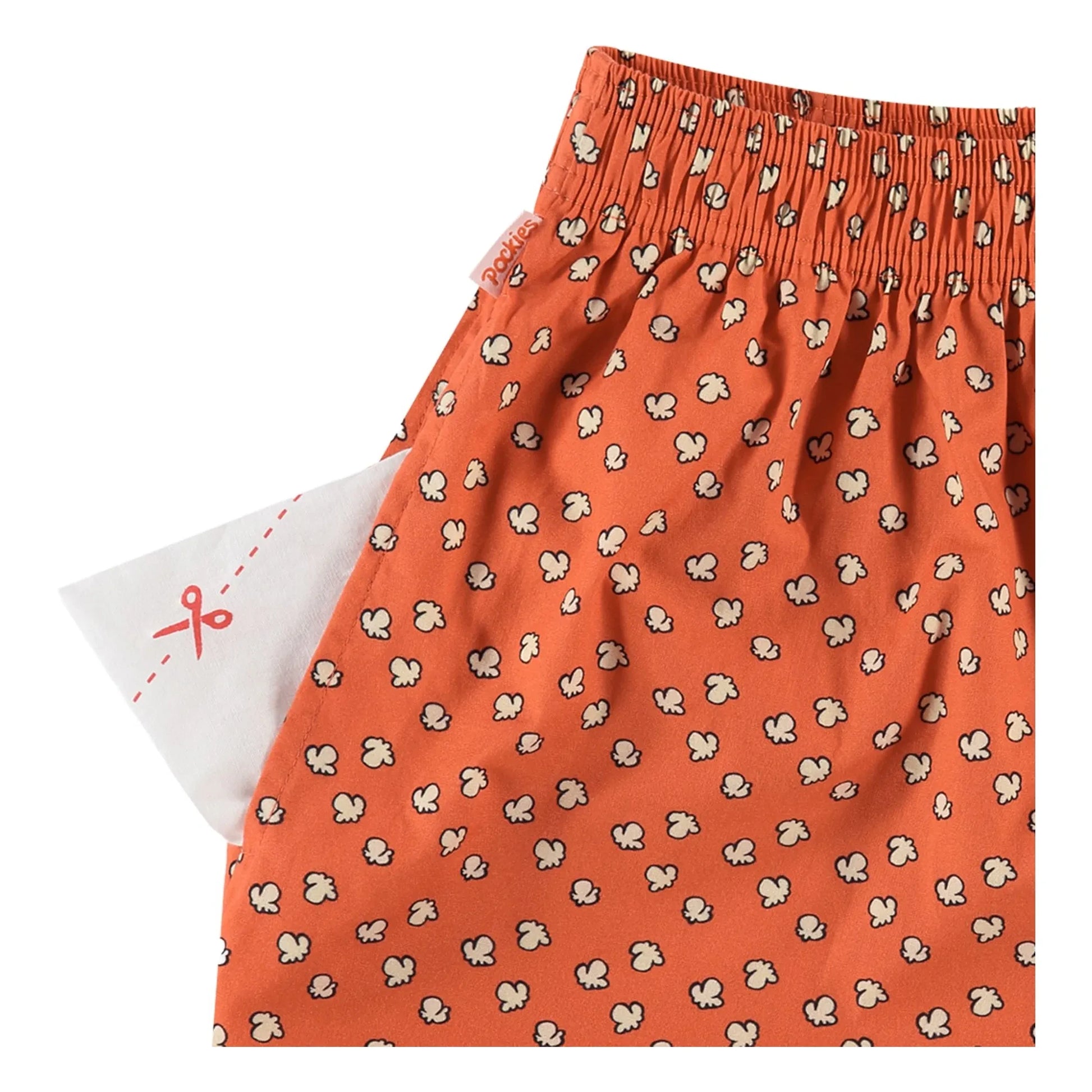 Pockies - Popcorn shorts | Orange